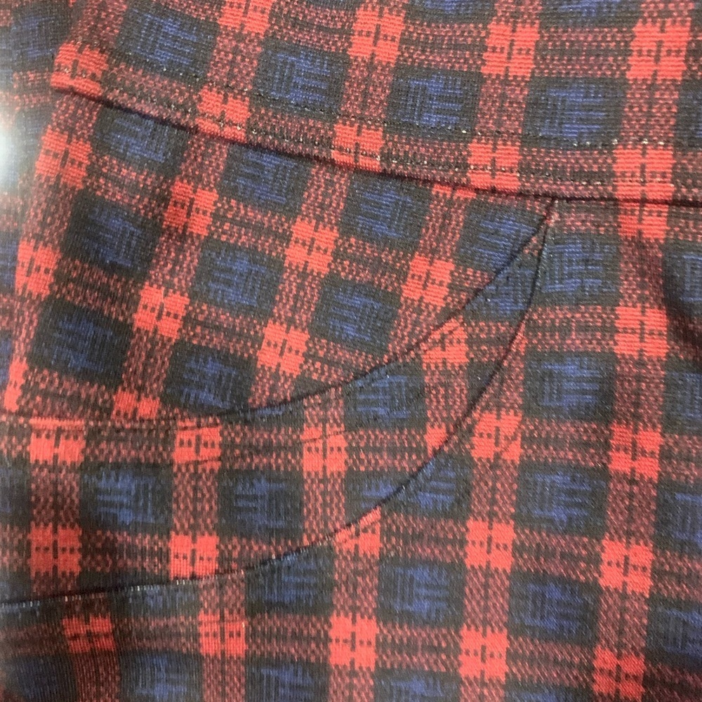 NWT Sanctuary by Anthropologie Checkered Stretch Leggings Small - Picture 6 of 9